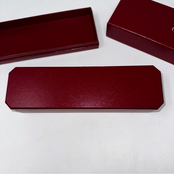 Authentic Cartier Red Jewelry Box - Picture 5 of 11